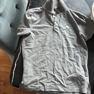 Gray Kids Polo Shirt